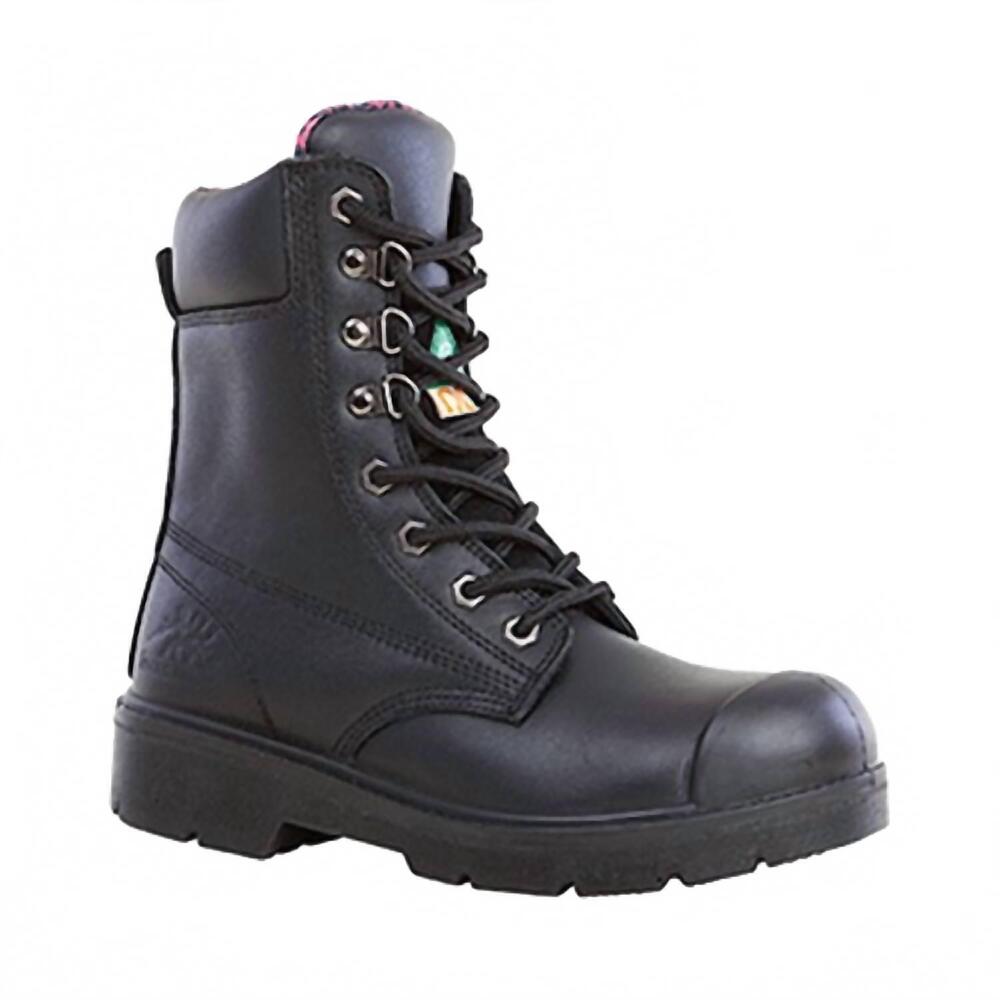 NEW HOSS BOOT COMPANY women's moxie anne work boots in black